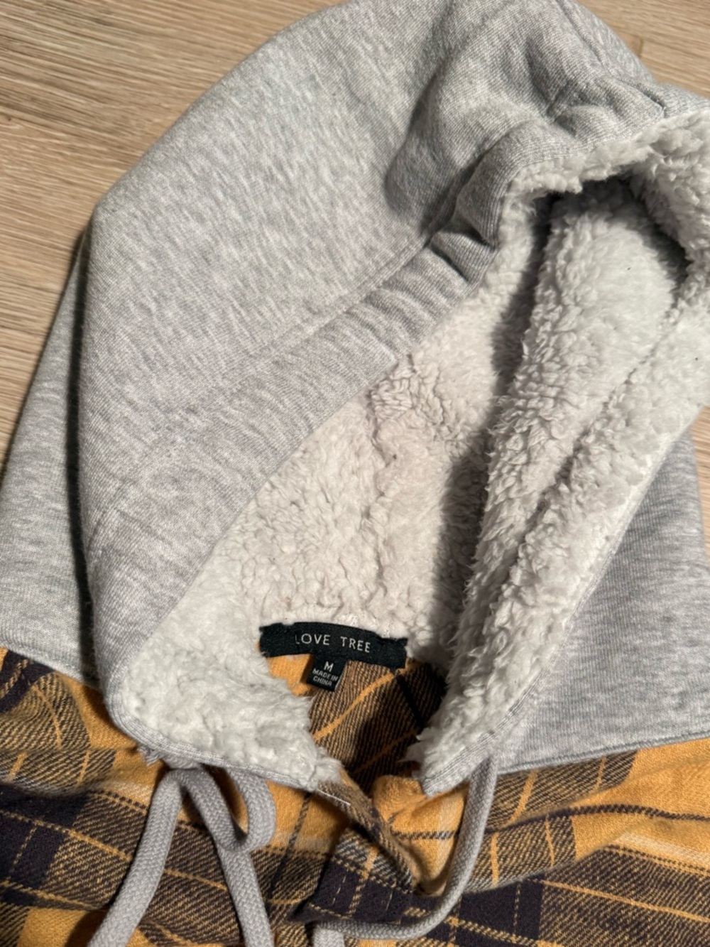 NWOT Love Tree Flannel Jacket - Picture 5 of 6